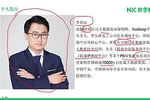 奈学P7大数据架构师五期2022【完结】