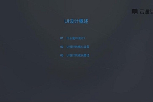 微专业初级+高级UI设计师,视频教程百度云
