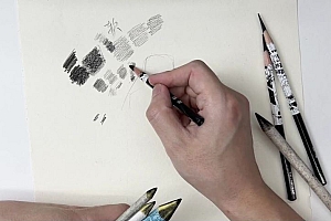 彦谈素描人像专练课