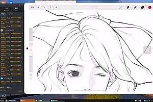 Luffpig2022年漫改头像团练第4期ipad插画课【画质还行有笔刷】