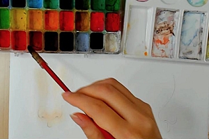 【12月上新】熙往2022古风水彩插画第9期【画质高清有笔刷】