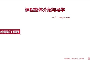 体系课-全能软件测试工程师