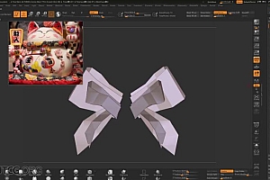 招财猫次世代案例全流程教学【画质高清只有视频】