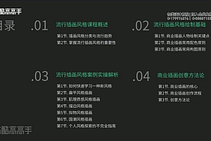 杨成林5大流行风格插画教程