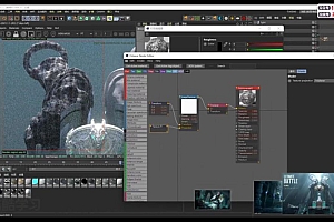 蓝枫2022年三维游戏海报设计系统教程【画质高清只有视频】