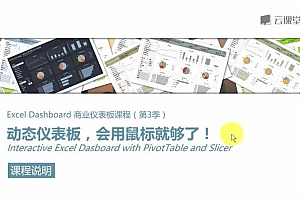 动态仪表板,会用鼠标就够了!