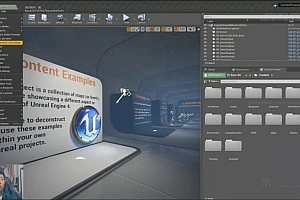 月神第三期UE4虚幻特效元素神殿【画质不错有部分素材】