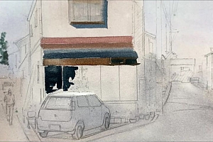 常想一二风景专题水彩插画2020年6月【画质还行有素材】