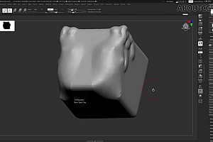 ZBrushQ版卡通角色全流程教学【画质高清只有视频】