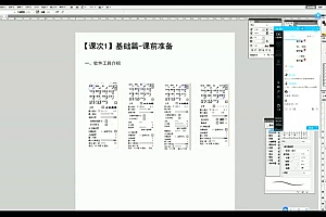 插画师撒呀酱角色插画进阶班2020【画质还行只有视频】