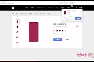 妙味课堂:vue.js仿锤子商城实战
