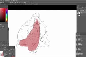 【12月上新】小花仙子风格化三维静帧全流程案例教学【画质高清有素材】