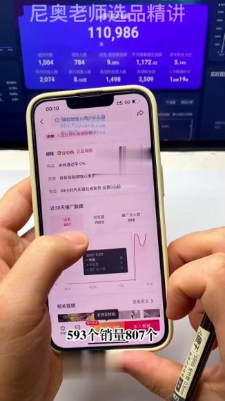 抖音视频带货实战投流，提升视频播放量，增加销售轻松出单