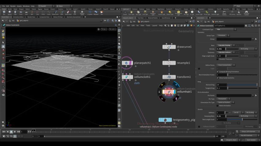 Discovering houdini vellum 1