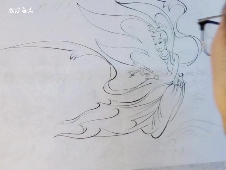 敦煌壁画系统学习课程特色泥底绘制