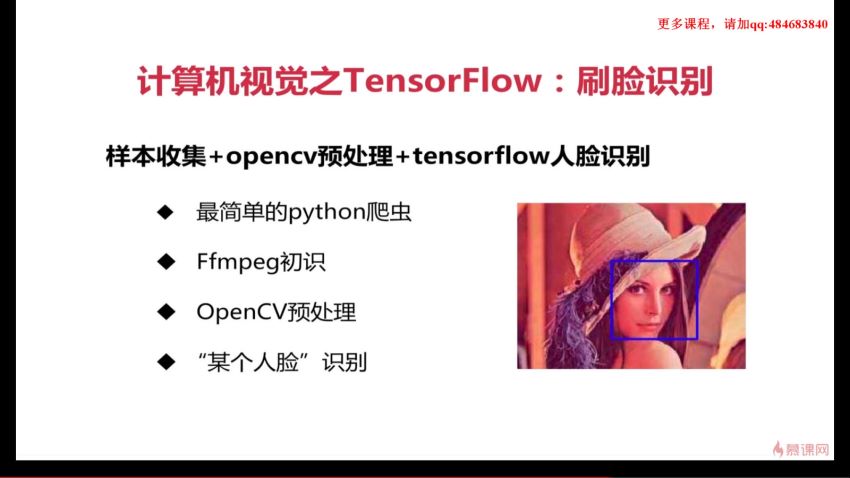 慕课：OpenCV+TensorFlow 入门人工智能图像处理（无密完整）