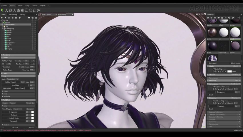 zbrush次世代美少女角色案例教学【画质高清只有视频】