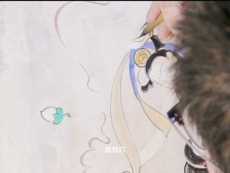 敦煌壁画系统学习课程特色泥底绘制