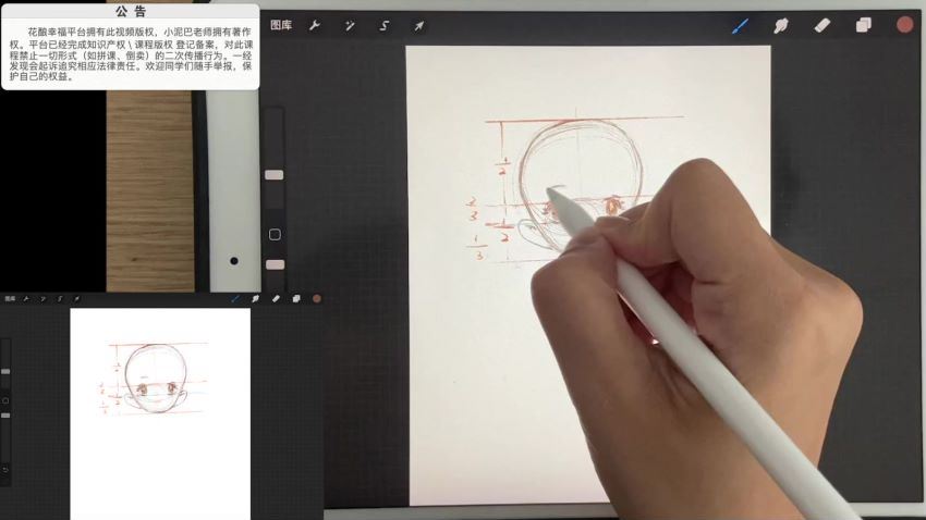 【12月上新】画酿幸福小泥巴2022第97期ipad插画课【画质不错有笔刷】