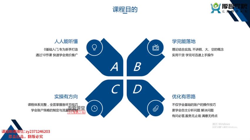 厚昌学院郝明亮竞价实战就业班